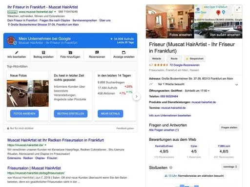 Was ist ein My Google Business Eintrag?